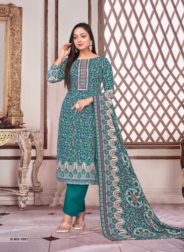 SAT Pashmina Shwal Suit Vol-17 – Dress Material - Wholeasale Catalog